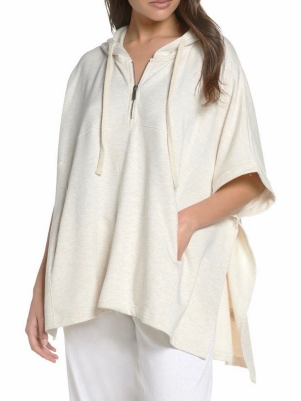UGG Hoodie poncho Shawl oversized pull over Sweatshirt Sz M/L